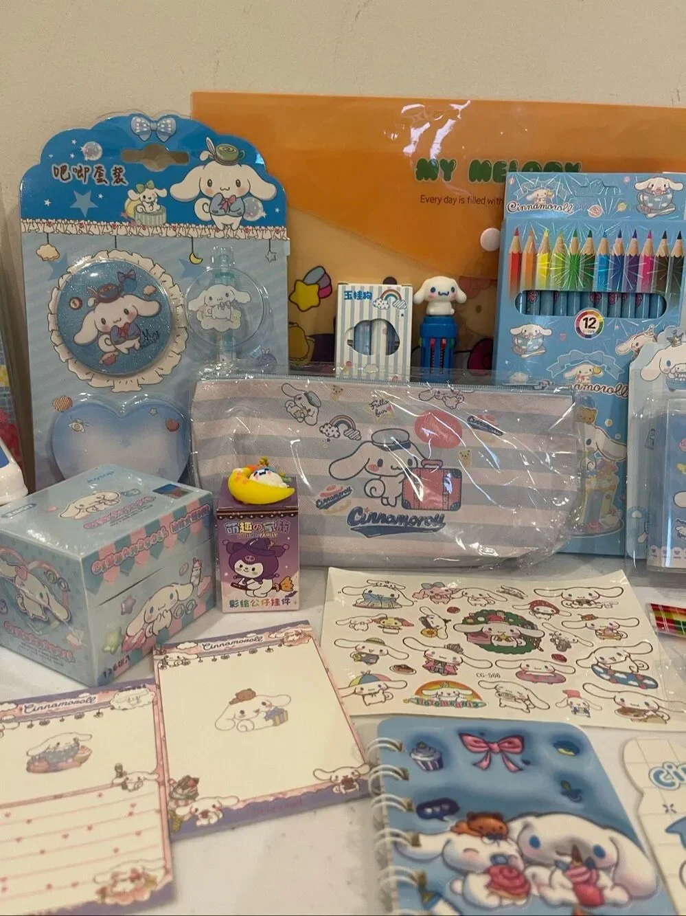 Cinnamoroll Stationery School bundle lot 23 pieces!